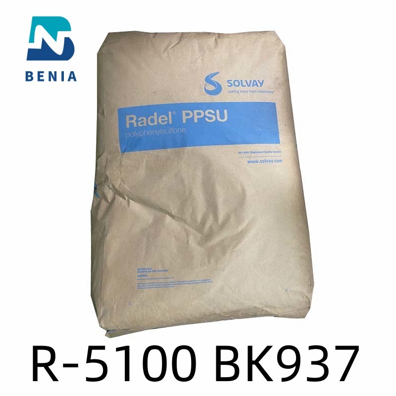 Resina Radel R-5100 BK937 di ingegneria PPSU di Solvay multiuso