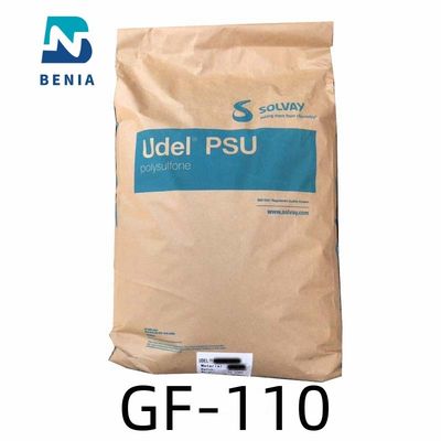 Materia plastica Udel GF-110 NT LE GF10 del polisolfone della fibra di vetro di 10% termoresistente