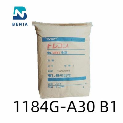 Bene durevole di Toraycon 1184G-A30 B1 del tereftalato del polibutilene di TORAY GF30 PBT
