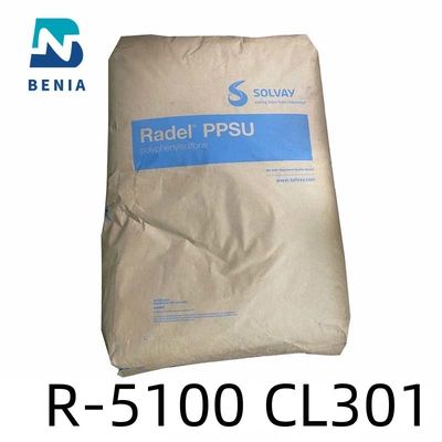 Ingegneria della resina di Solvay PPSU Radel R-5100 CL301 Polyphenylsulfone di plastica in azione tutto il colore