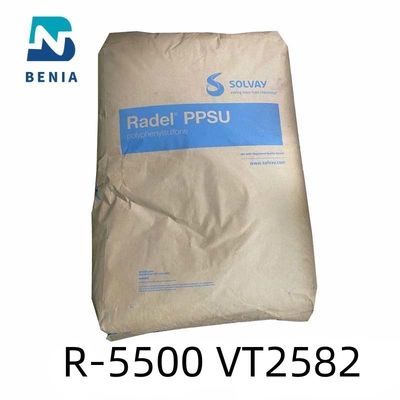 Opaco di plastica di ingegneria della resina di Solvay PPSU Radel R-5500 VT2582 Polyphenylsulfone tutto il colore