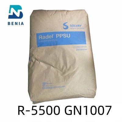 Opaco di plastica di ingegneria della resina di Solvay PPSU Radel R-5500 GN1007 Polyphenylsulfone tutto il colore