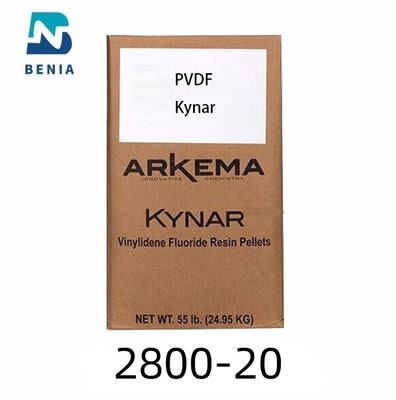 Arkema Kynar Flex 2800-20 Polivinilidene difluoruro PVDF Materiale plastico colore naturale