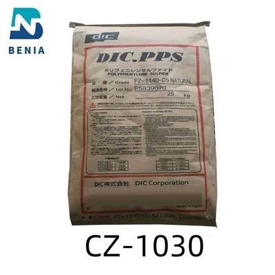 I granelli PolyphenyleneSulfide ResinCarbon di DIC il PPS CZ-1030 DIC.PPS hanno rinforzato l'attrito di PPS ResinLow tutto il colore