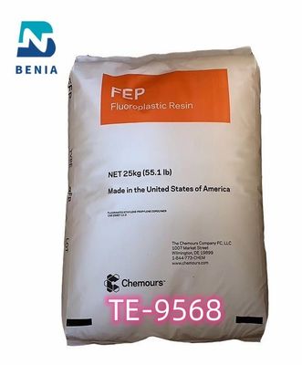 Polvere della pallina del vergine dei Fluoropolymers FEP di Du Pont FEP TE-9568 in AZIONE tutto il colore
