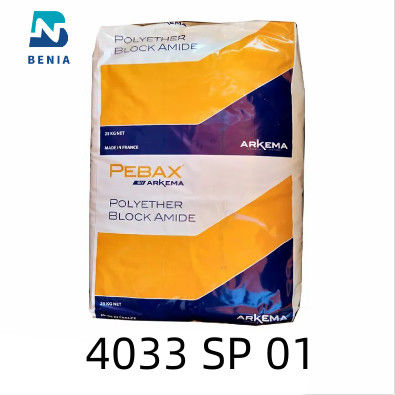 Il calore della poliammide dello PS 01 di Arkema Pebax 4033 ed il vergine termoplastico resistente UV dell'elastomero appallottolano tutto il colore