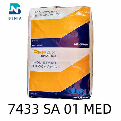 Il vergine del SA 01 MED Thermoplastic Elastomer Medical Application di Arkema Pebax 7433 appallottola tutto il colore