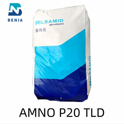 La pallina iniettata flessibile del vergine delle parti del granello della poliammide di Arkema Rilsamid AMNO P20 TLD spolverizza tutto il colore