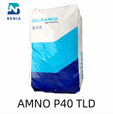 La pallina iniettata flessibile del vergine delle parti del granello della poliammide di Arkema Rilsamid AMNO P40 TLD spolverizza tutto il colore