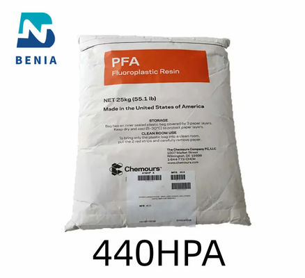 Dupont PFA 440HPA Perfluoroalcoxi PFA Plastic per semiconduttori