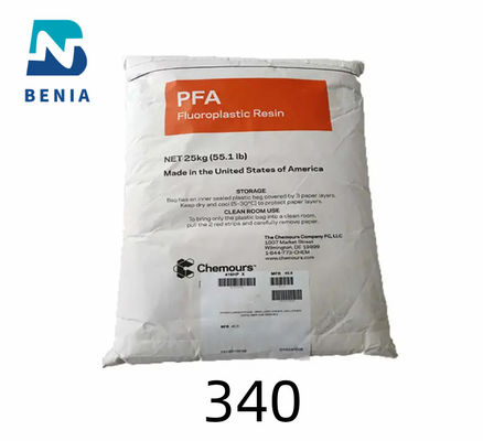 Dupont PFA 340 PFA Perfluoroalcoxy 25 kg/Bassa per l'isolamento di tubi/fili/cavi