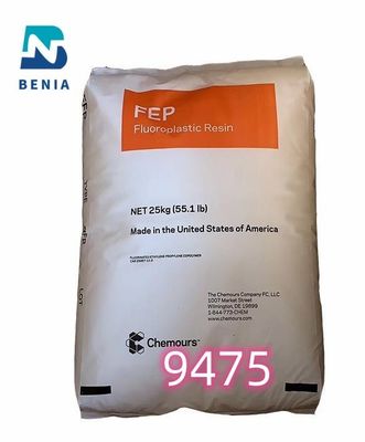 Dupont FEP 9475 Fluoropolimeri FEP Pellet Vergine in polvere Filato e cavo in magazzino Tutti i colori